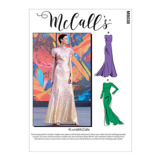 Večerní šaty, McCall´s 8038 | 34-42, 