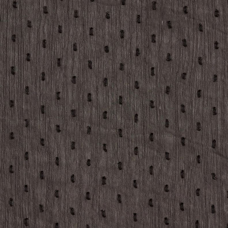 Šifonové dobby s kovovými proužky – černá/stříbrná metalická,  image number 1
