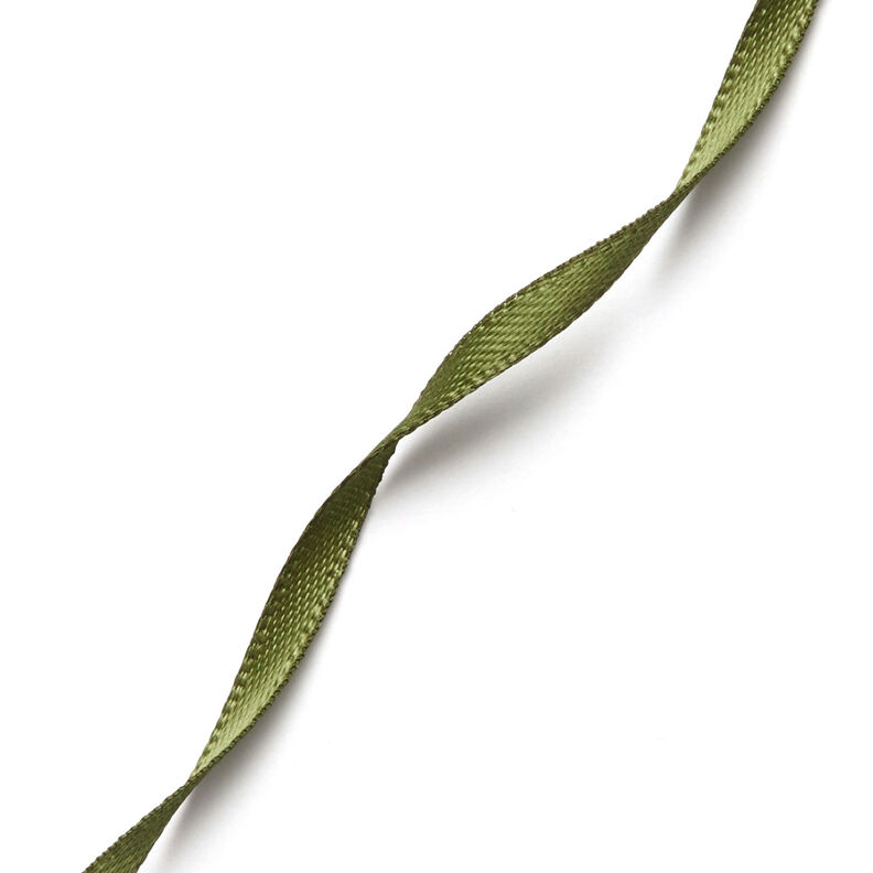 Saténová stuha [3 mm] – olivová,  image number 3