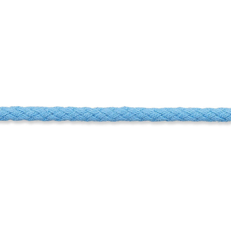 Bavlněná šňůrka [Ø 3 mm] – světle džínová modrá,  image number 1
