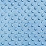 Hebký fleece vyražené puntíky – světle modra,  thumbnail number 1