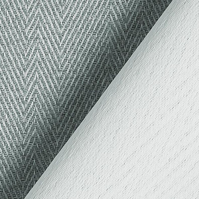 Zatemňovací látka Vzor rybí kost – pastelově zelená,  image number 4