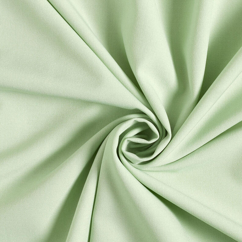 Lehká hladká strečová kalhotovina – pastelově zelená,  image number 1