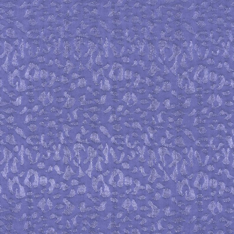 Viskózová látka Leopardí vzor – modrofialková,  image number 1