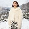 Umělá kožešina Jednobarevná péřová tkanina | Katia Fabrics – bílá,  thumbnail number 6