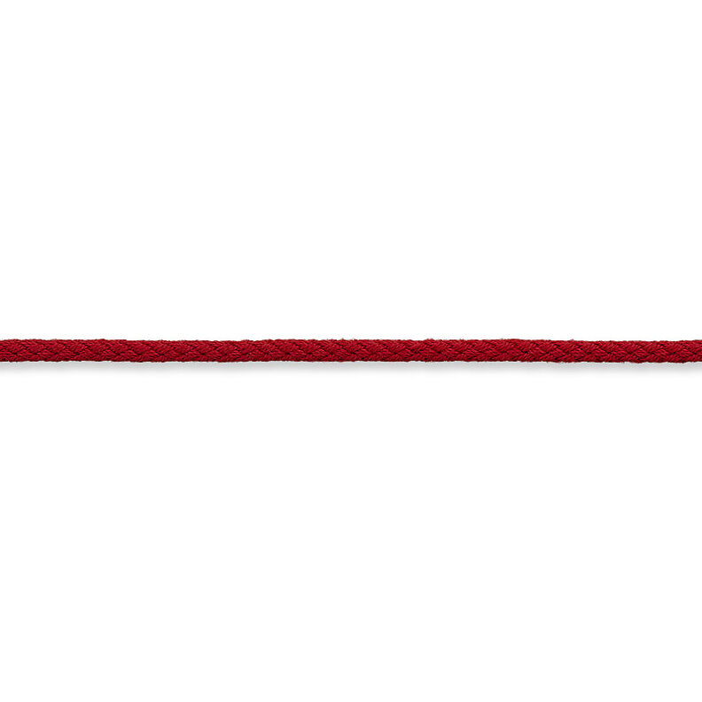 Bavlněná šňůrka [Ø 3 mm] – merlot,  image number 2
