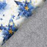 Alpenfleece Akvarelové hvězdy – přírodni/indigová,  thumbnail number 4