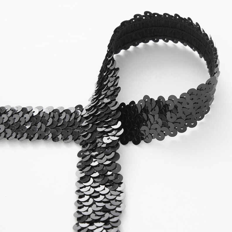 Elastick&yacute; flitrov&yacute; lem [30 mm] &ndash; čern&aacute;,  image number 1