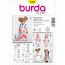 Oblečení pro panenky, Burda 8308,  thumbnail number 1