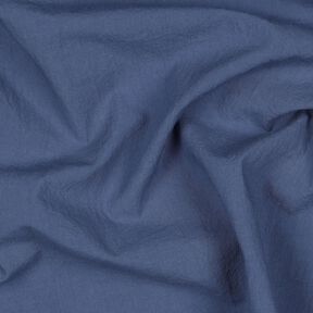 Bavlněná látka Krinkel předepraný – džínově modrá, 