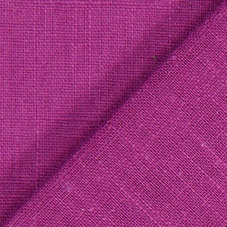 Lněná látka Ramie mix medium – hroznová, image number 4