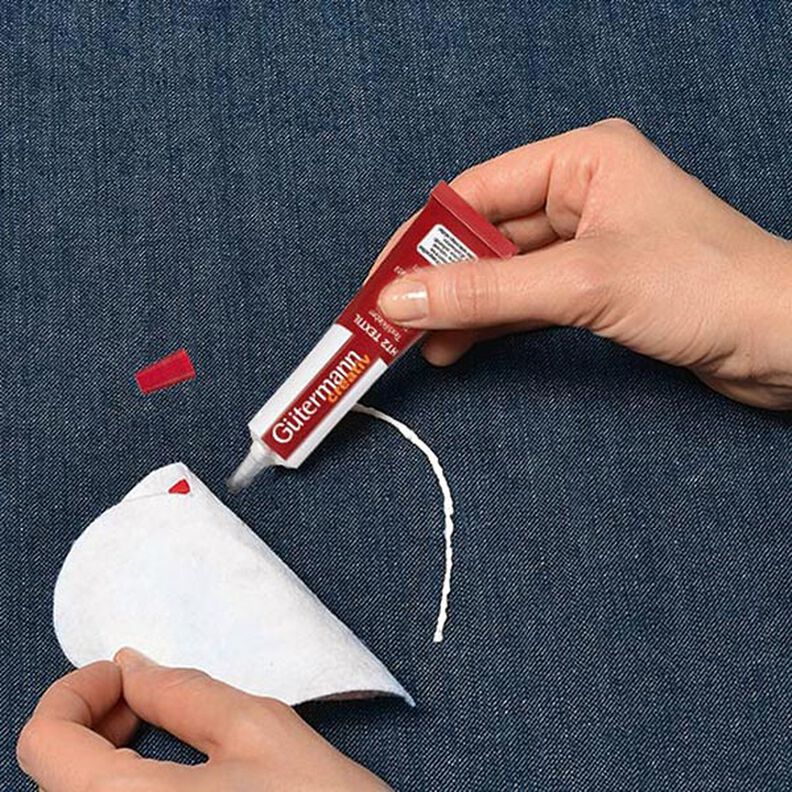 Lepidlo na textil HT2 TEXTIL bez rozpouštědel [ 30g ] | Gütermann creativ,  image number 3