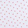 Mušelín / dvojitá mačkaná tkanina Beruška digitální potisk | Poppy Fabrics – bílá,  thumbnail number 1
