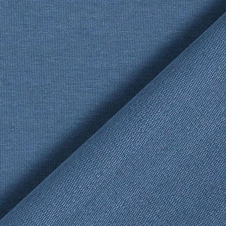 Lehké francouzské froté jednobarevné – džínově modrá,  image number 5