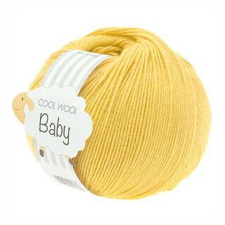 Cool Wool Baby, 50g | Lana Grossa – citrónově žlutá, 