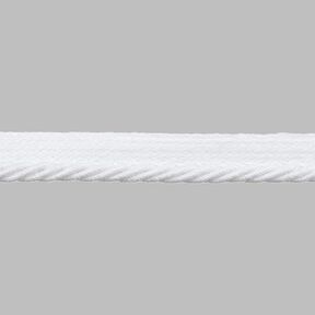Šňůrková paspulka [9 mm] - bílá, 