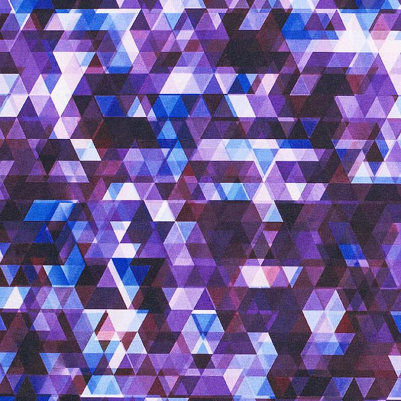Softshell Barevné trojúhelníky digitální potisk – hroznová,  image number 6