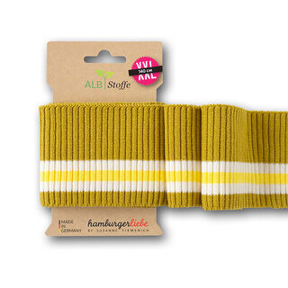 GOTS Náplety CUFF ME RIPPED [140 cm | 7,5 cm] | Albstoffe | Hamburger Liebe, 
