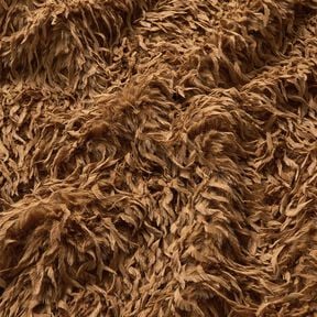 Umělá kožešina Jednobarevná péřová tkanina | Katia Fabrics – mocca, 