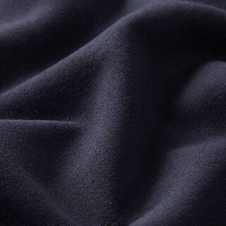 Recyklovaná broušená teplákovina ze směsi s bavlnou – noční modrá, 