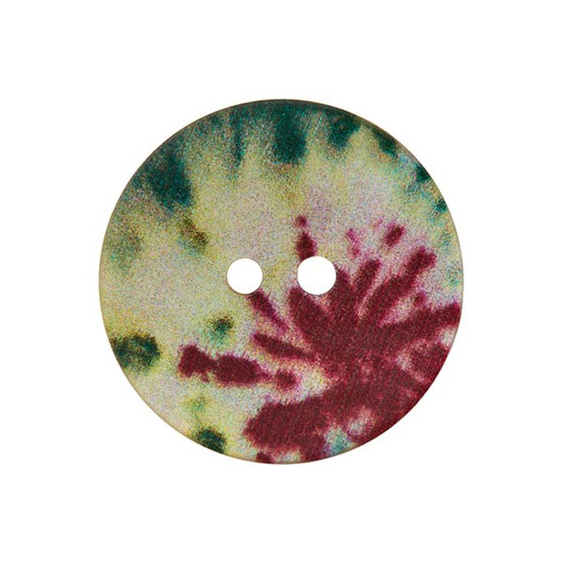 Perleťový knoflík 2dírkový  – mix barev,  image number 1