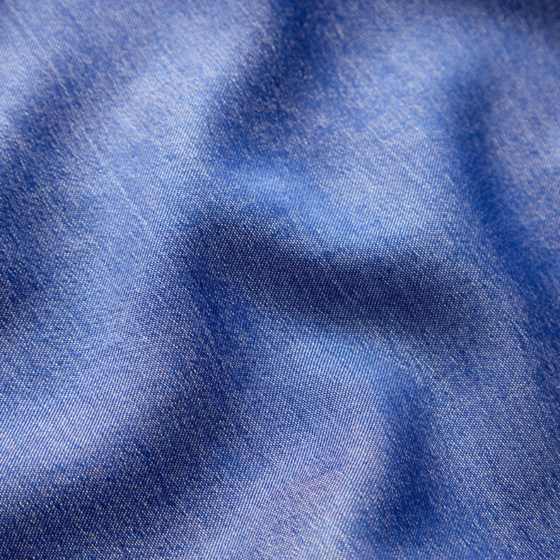 Viskózové šambré jednobarevné – džínově modrá,  image number 2
