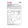 šaty / tričko | Burda 5859 | 34-44,  thumbnail number 9