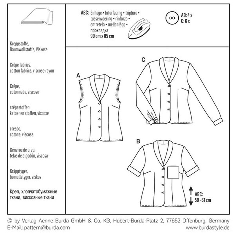 Halenka, Burda 6533,  image number 7