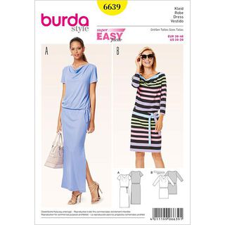 Šaty, Burda 6639, 