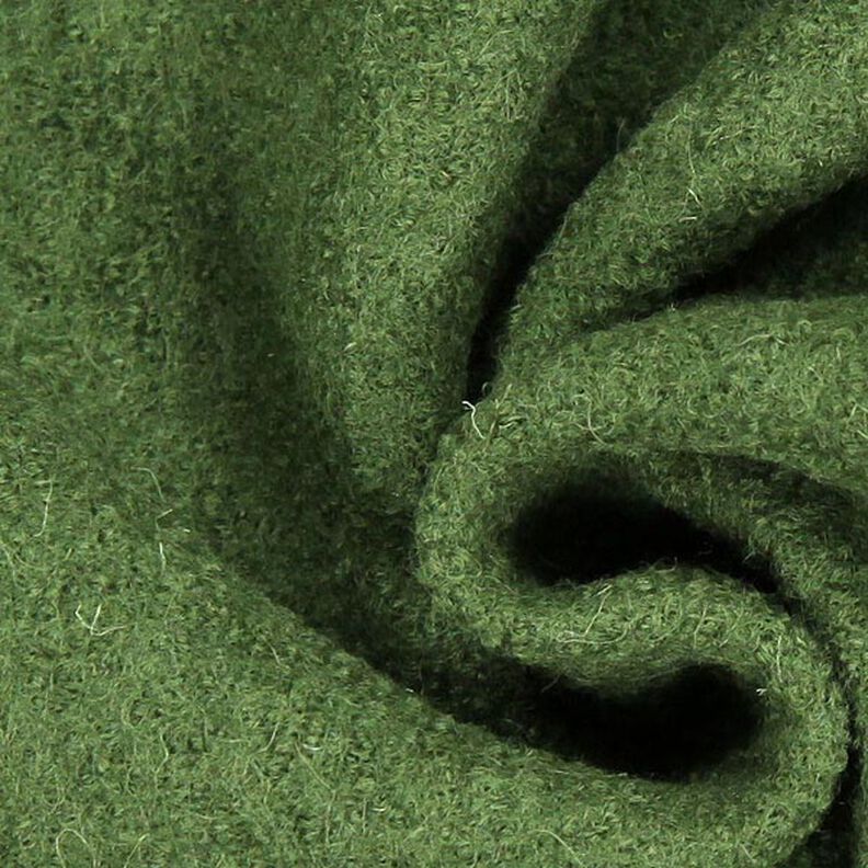 Valchovaný vlněný loden – zelená,  image number 2