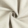 Dekorační látka polopanama s žebrovanou strukturou, recyklovaná bavlna – mlhově šedá | Zbytek 70cm,  thumbnail number 1