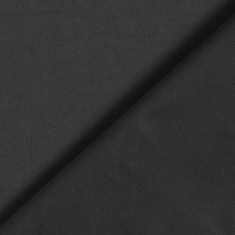 Popelín strečový Jednobarevné provedení – černá,  image number 3