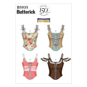 Historický korzet, Butterick 5935|38 - 46, 