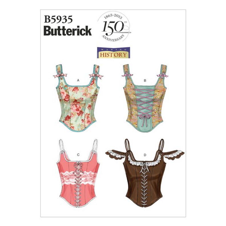 Historický korzet, Butterick 5935|38 - 46,  image number 1