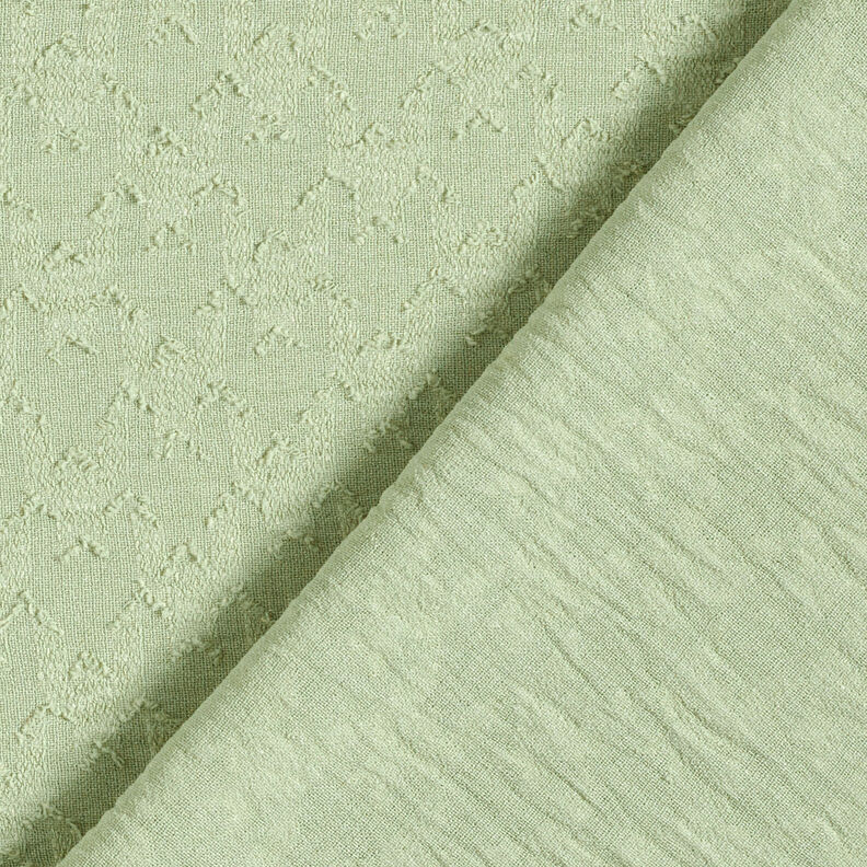 Žakár vzor Dobby Hahnentritt – khaki,  image number 6