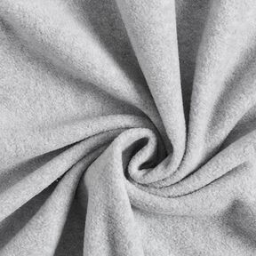 Fleece s protižmolkovou úpravou Melír – světle šedá, 