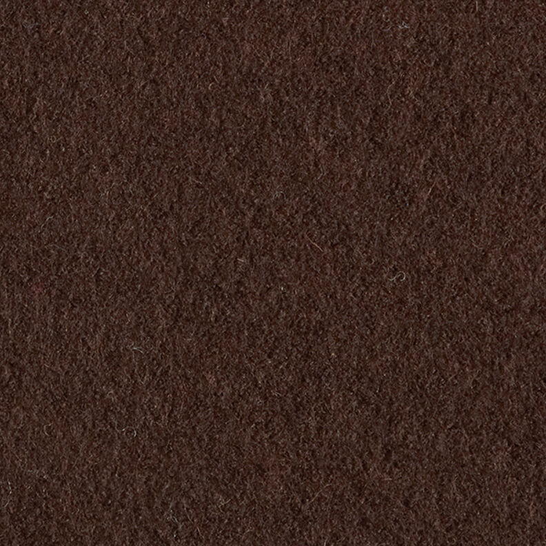 Valchovaný vlněný loden – tmavě hnědá,  image number 5