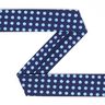 Šikmý proužek Puntíky (20 mm) 3 – navy,  thumbnail number 1