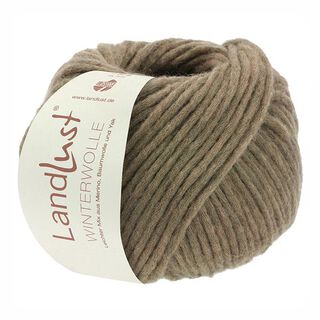 LANDLUST Winterwolle, 50g | Lana Grossa – tmavě béžová, 