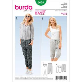 Kalhoty, Burda 6659, 