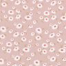 Viskózová tkanina jemné květy – světle starorůžová,  thumbnail number 1