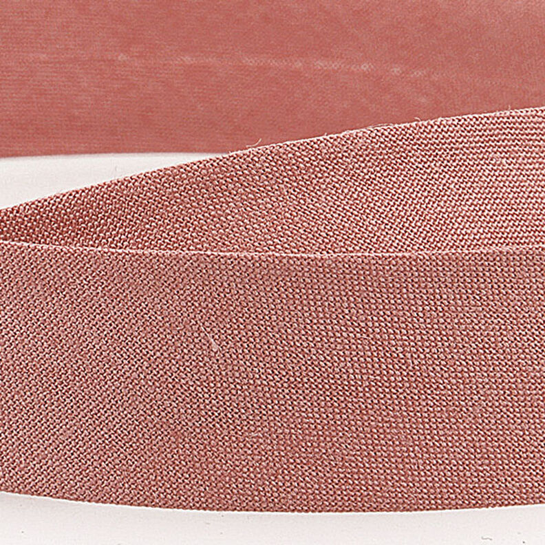 Šikmý proužek Polycotton [20 mm] – starorůžová,  image number 2