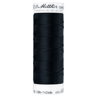 Šicí nit Seraflex pro elastické švy (4000) | 130 m | Mettler – černá, 