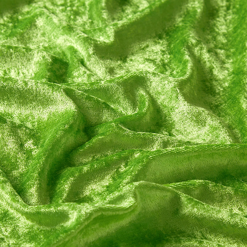 Panné samet – zelená neonová,  image number 2
