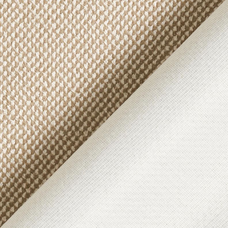 Čalounická látka Melír měkké – tmavě béžová,  image number 3