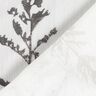 Látka na záclony Voál jemné trávy 295 cm – bílá/černá,  thumbnail number 4