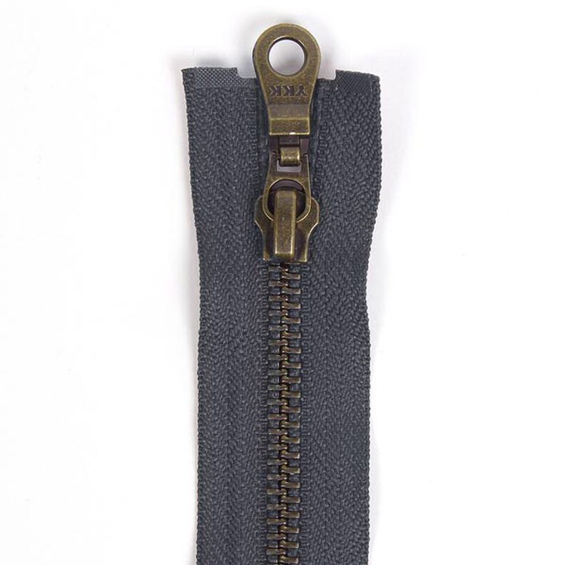 Zip dělitelný | Starožitný kov (182) | YKK,  image number 1