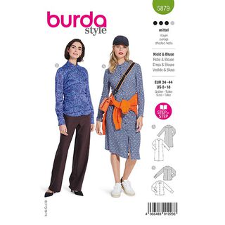 šaty / halenka | Burda 5879 | 34-44, 