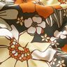 Bavlněná látka Kreton Retro květiny – světle oranžová/světle žlutá,  thumbnail number 2