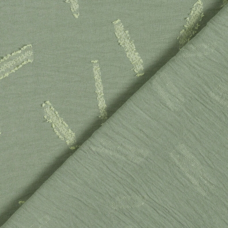 Žakár Dobby pruhy – khaki,  image number 5